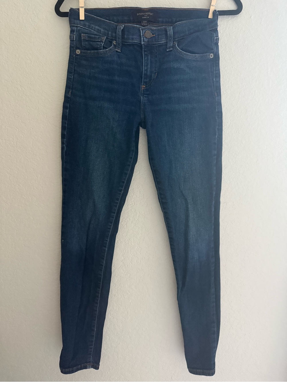 Banana Republic Women's Dark Indigo Skinny Jeans